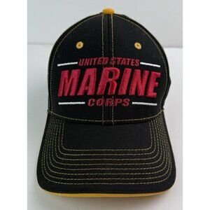 THE GAME USMC United States Marine Corps Embroidered Logo Hat Adjustable OSFM